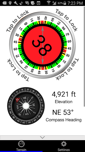 Avalanche Inclinometer screenshot 3