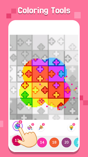 Pixel Coloring-Color by number screenshot 1