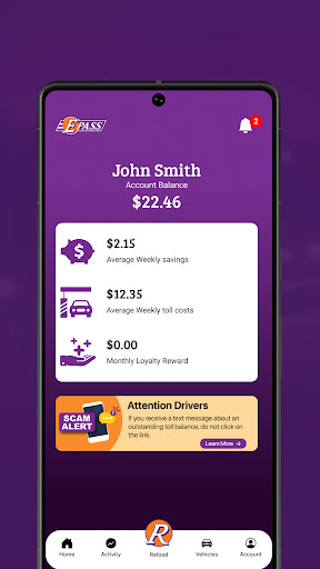 E-PASS Toll App screenshot 5