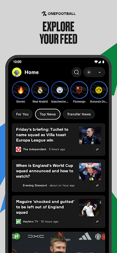 OneFootball Live Soccer scores screenshot 8