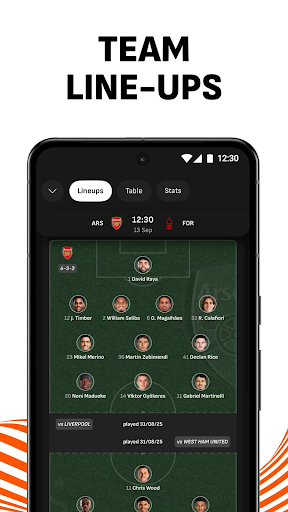LiveScore: Live Sports Scores screenshot 5