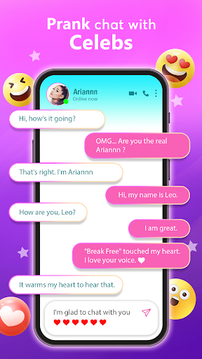 Idol Prank Video Call & Chat screenshot 4