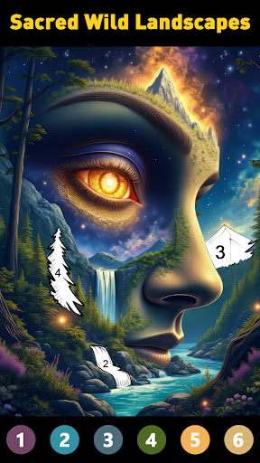 Tribal Art Coloring Book screenshot 1
