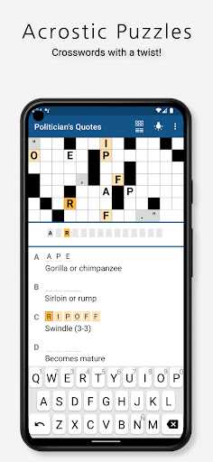 Acrostic Crossword Puzzles screenshot 10