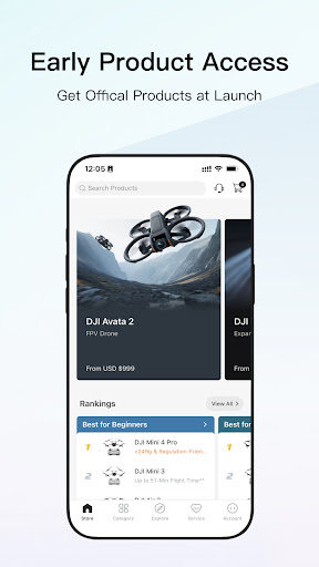 DJI Store - Try Virtual Flight screenshot 3