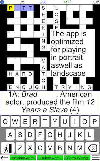 Crossword Unlimited screenshot 11