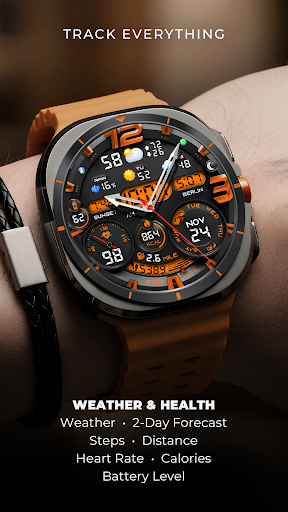 PER32 Ultra Hybrid Watch Face screenshot 5