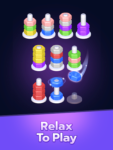 Nuts And Bolts Sort screenshot 11