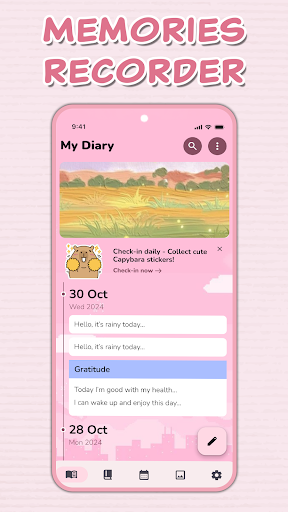 Diary with Fingerprint Lock screenshot 5