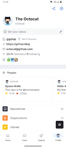 GitHub screenshot 6