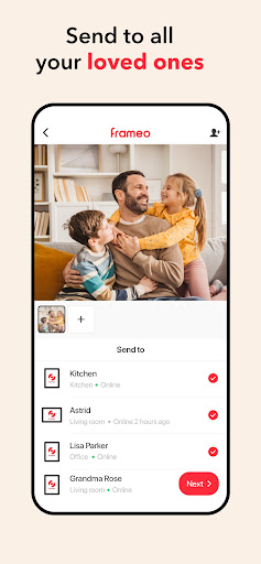 Frameo: Share to photo frames screenshot 2