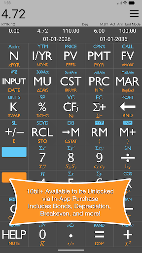 10bii Financial Calculator screenshot 13