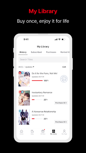 Lezhin Comics - Daily Releases screenshot 8