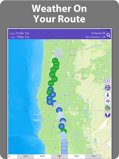 Drive Weather With Live Radar screenshot 8