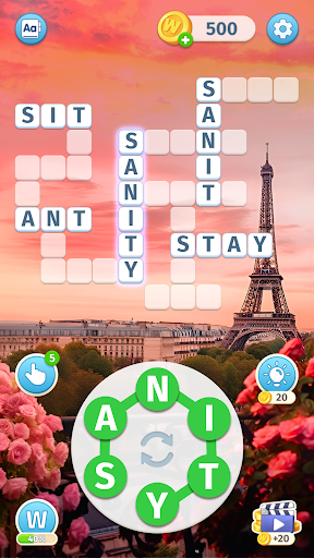 Sky Words: Relax Puzzle Games screenshot 9