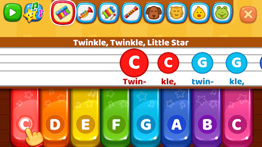 Baby Games: Piano & Baby Phone screenshot 1