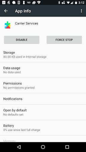 Carrier Services screenshot 1
