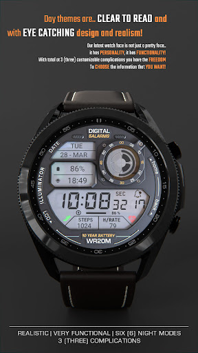 ILLUMINATOR Digital Watch face screenshot 32
