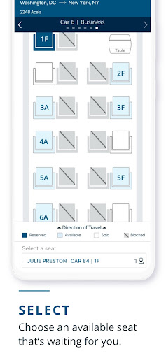 Amtrak screenshot 3