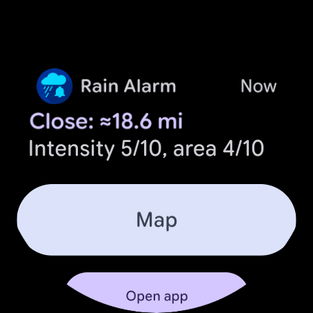Rain Alarm screenshot 5