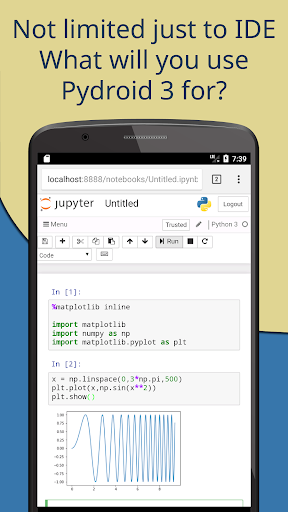 Pydroid 3 - IDE for Python 3 screenshot 1