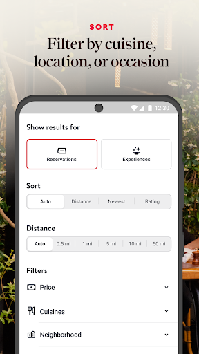 OpenTable screenshot 4