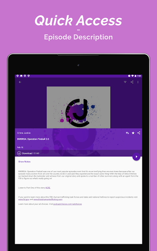 Podcast Player screenshot 4