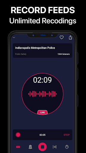 Police Scanner Pro - App screenshot 5