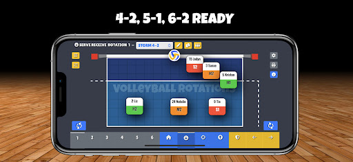 Volleyball Rotations screenshot 1