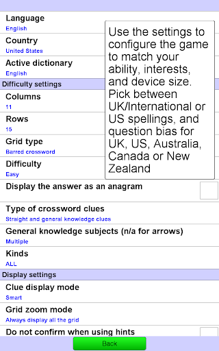 Crossword Unlimited screenshot 12