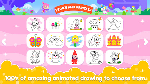 Coloring and Drawing For Girls screenshot 4