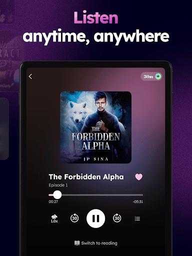 WhisperFM: Romance Novels screenshot 1