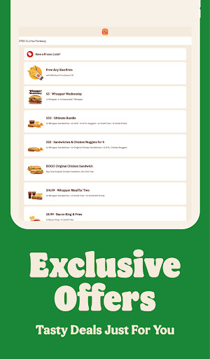 BURGER KING® App screenshot 8