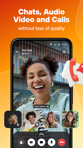 Online chat, calls - Gem Space screenshot 3
