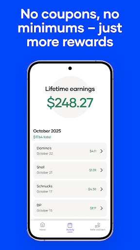 Upside: Gas & Food Cash Back screenshot 3