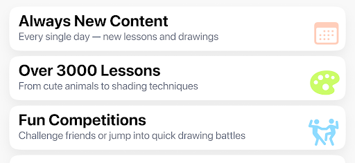 Learn how to draw - ArtWorkout screenshot 11