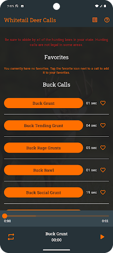 Whitetail Deer Calls Pro screenshot 3