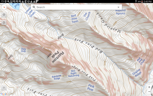Wasatch Backcountry Skiing Map screenshot 13