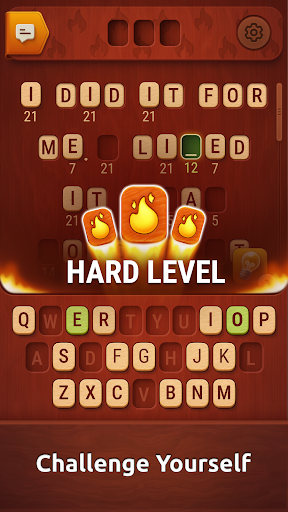 Colorwood Words - Cryptogram screenshot 5