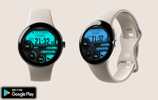 Digital Iwasa Watch Face screenshot 4