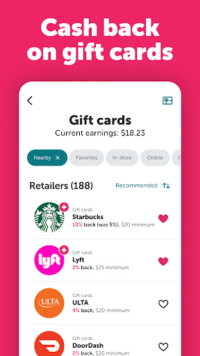 Ibotta: Save & Earn Cash Back screenshot 1