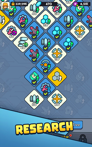 Idle Space: Ship Crafting RPG screenshot 9