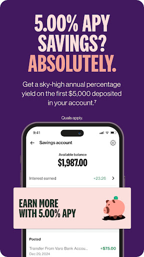 Varo Bank: Online Banking screenshot 7