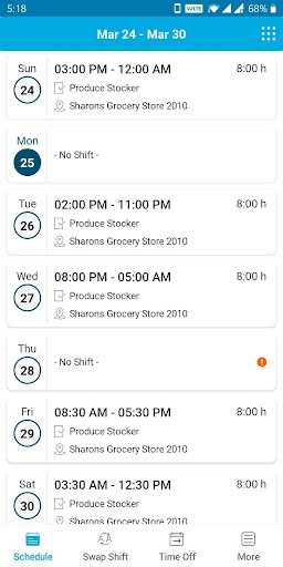 Blue Yonder Workforce screenshot 3