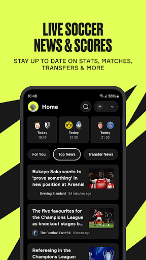 OneFootball: All Soccer Scores screenshot 2