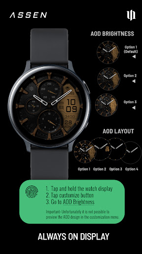 S4U Assen - Hybrid watch face screenshot 8