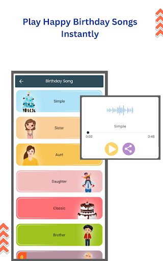Birthday video maker screenshot 4