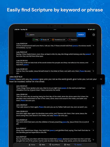 Holy Bible King James + Audio screenshot 22