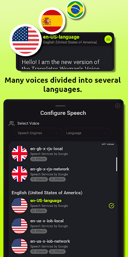 Translator Woman's Voice - TTS screenshot 6