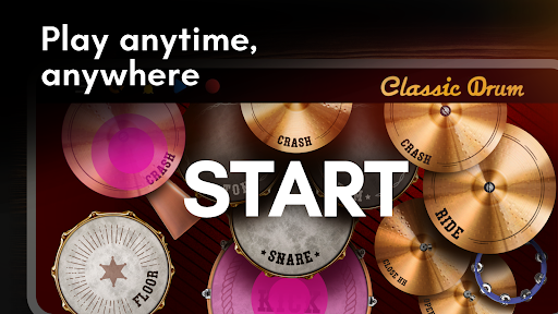 Classic Drum: play drums screenshot 16